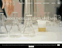 Tablet Screenshot of biocity.co.uk